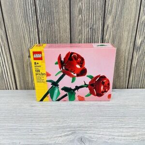Valentines Day LEGO Flowers: Roses (40460) New Sealed